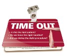 Time Out Badgie™ Card